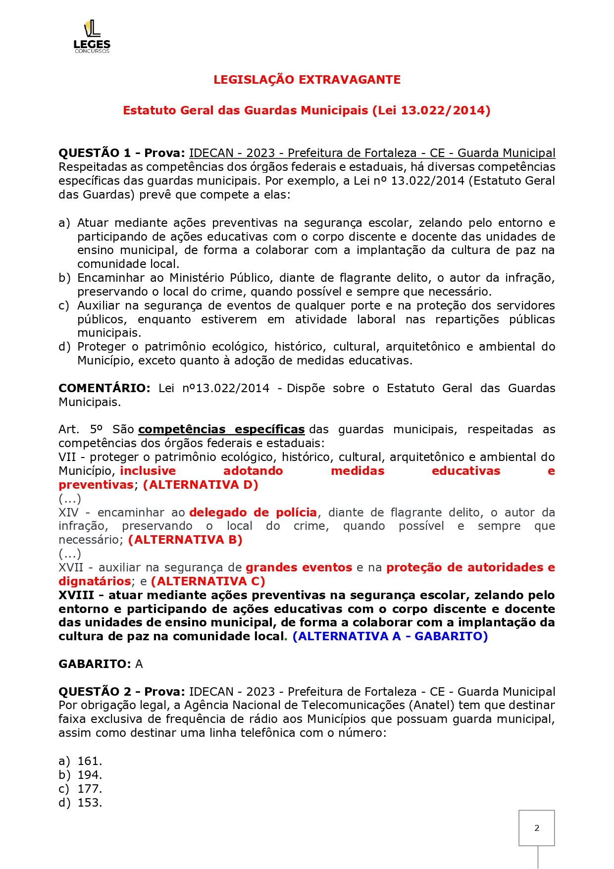 147 QUESTÕES COMENTADAS - GUARDA MUNICIPAL_page-0005