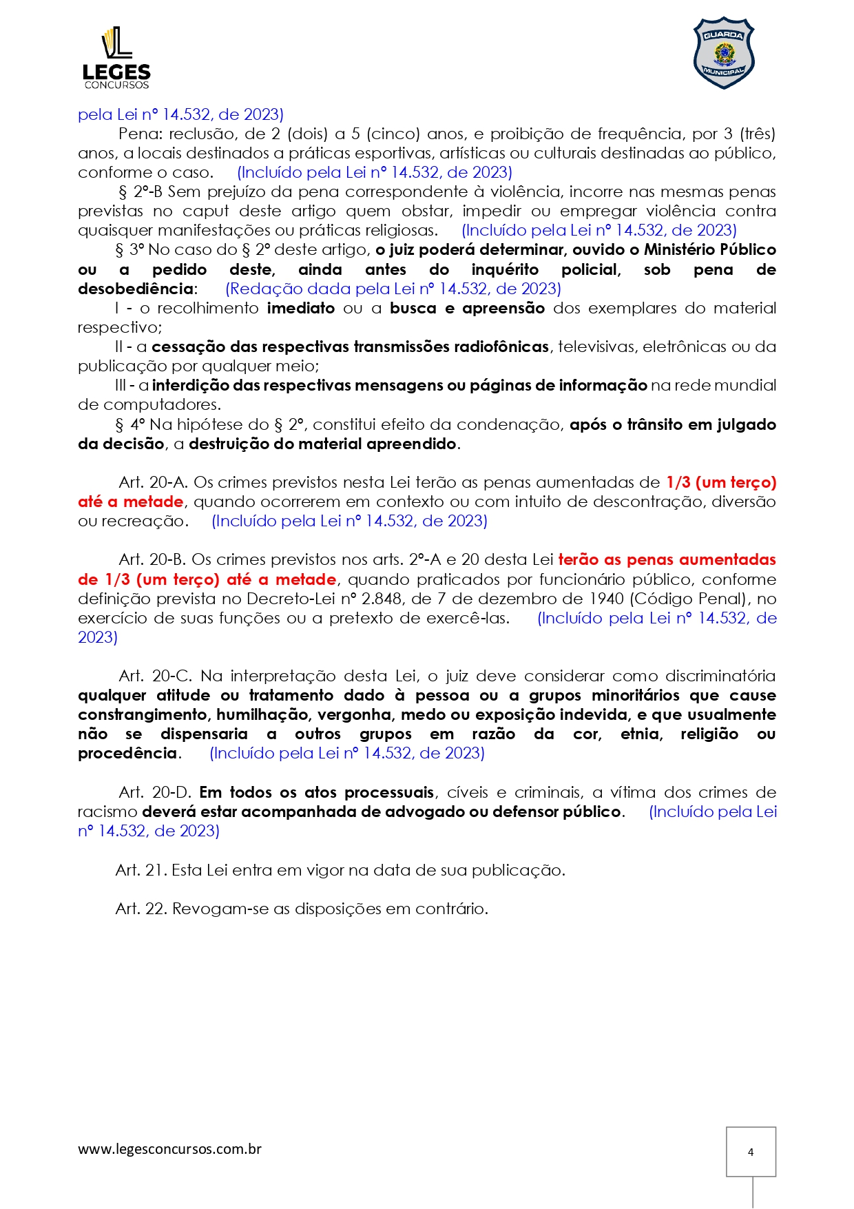 Legislação Grifada - LEGISLAÇÃO EXTRAVAGANTE - GCM 2024_page-0007