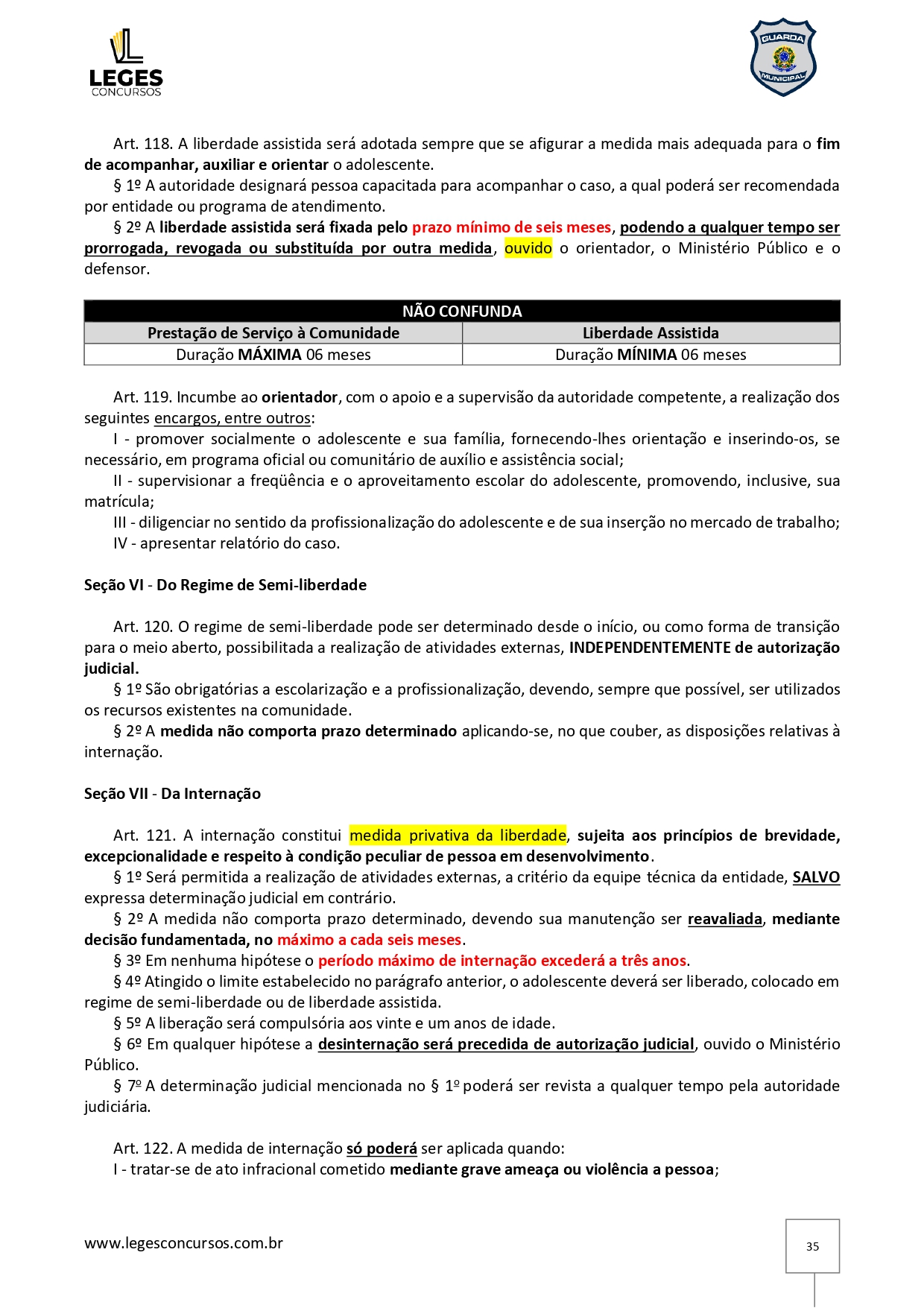 Legislação Grifada - LEGISLAÇÃO EXTRAVAGANTE - GCM 2024_page-0038